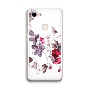 Mooie bloemen: Google Pixel 3 Transparant Hoesje