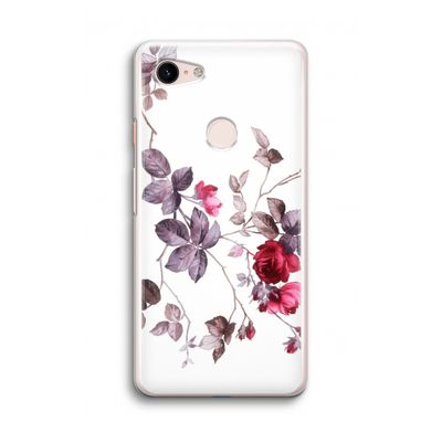 Mooie bloemen: Google Pixel 3 Transparant Hoesje
