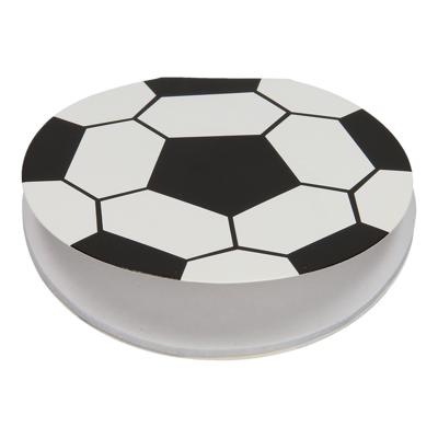 Duckiez Notitieboekje rond voetbal, ø 8cm