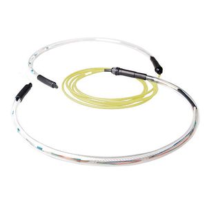 ACT 10 meter Singlemode 9/125 OS2 indoor/outdoor kabel 4 voudig met LC connectoren