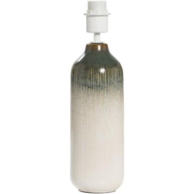 Leen Bakker - Lampvoet Mae - Off-white - 39xØ11 Cm - Keramiek - Wit