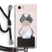 Creatieve toets: Pixel 3 Transparant Hoesje met koord