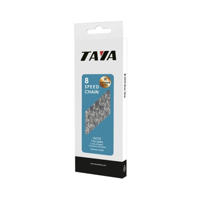 Taya ketting octo 7/8 speed 1/2x3/32 116s. zwart | zilver