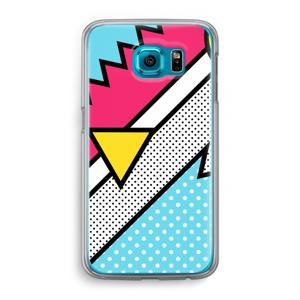 Pop Art #3: Samsung Galaxy S6 Transparant Hoesje