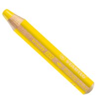 STABILO woody 3 in 1, multitalent kleurpotlood, geel, per stuk - thumbnail