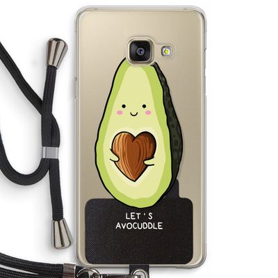 Avocuddle: Samsung Galaxy A3 (2016) Transparant Hoesje met koord