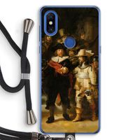 De Nachtwacht: Xiaomi Mi Mix 3 Transparant Hoesje met koord
