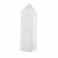 Edelsteen Obelisk Punt Seleniet 60 - 80 mm Edelsteen Obelisk Punt Seleniet 60 - 80 mm