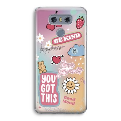 Positivity: LG G6 Transparant Hoesje