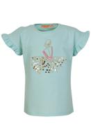 Someone Meisjes t-shirt - Anais-SG-02-C - Licht aqua blauw - thumbnail