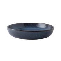 Dutch Rose sapphire diep bord ø23cm blau