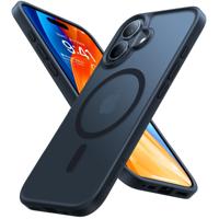 Torras iPhone 16 Plus hoesje - slanke bescherming met MagSafe ondersteuning - Zwart