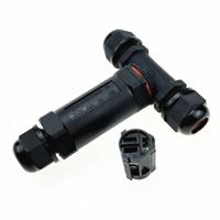 XY25 IP68 waterdichte 3-pins T-type kabel connector