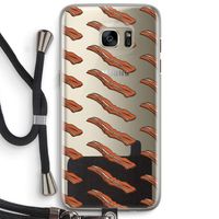 Bacon to my eggs #2: Samsung Galaxy S7 Edge Transparant Hoesje met koord