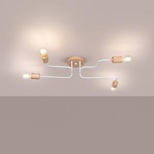 Moderne witte Kroonluchter TIMBO 4