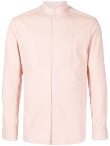 SHIATZY CHEN chemise cintrée à col mao - Rose