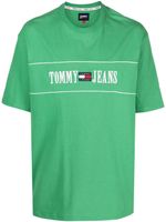 Tommy Jeans t-shirt en coton à logo imprimé - Vert - thumbnail