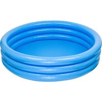 Intex opblaaszwembad - 168 x 38 cm - blauw - thumbnail