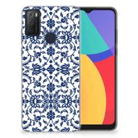 Alcatel 1S (2021) | TPU Case | Flower Blue