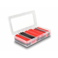 Delock 20909 Krimpkous assortiment Zwart, Rood 1 stuk(s)