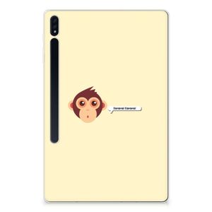 Samsung Galaxy Tab S7 Plus | S8 Plus Tablet Back Cover Monkey