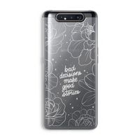 Good stories: Samsung Galaxy A80 Transparant Hoesje