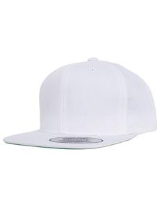 Flexfit FX6308 Pro-Style Twill Snapback Youth Cap - White - B (6-14)