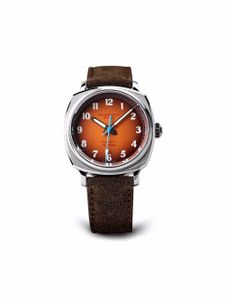 Duckworth Prestex montre Verimatic Fumé 39 mm - Orange