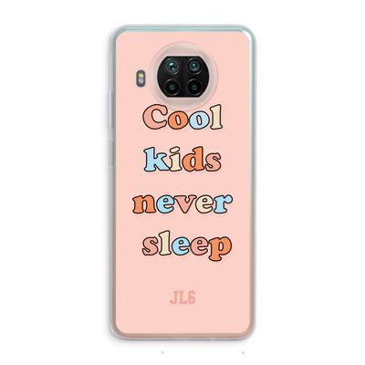 Cool Kids Never Sleep: Xiaomi Mi 10T Lite 5G Transparant Hoesje
