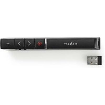Laser Presenter | Draadloos | USB mini dongle | Zwart