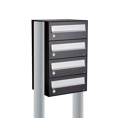 Allux Hive Set 1-Breed, 4-Hoog Op Statief Zwart - 40030070_1x4s