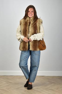 APParis gilet Laila F5VS131BMK blonde mink