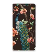 Samsung Galaxy S24 Plus Hoesje maken Pauw met Bloemen - thumbnail