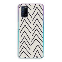 Marrakech Arrows: Oppo A72 Transparant Hoesje