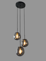 Hanglamp Drogon 3L getrapt in 3 kleuren