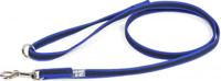 Antislip Hondenriem - 14mm x 1,2m - Met Handvat & O-ring - Blauw