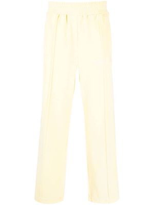 Palm Angels pantalon de jogging à détails rayés - Jaune