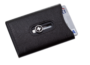 Wagner Swiss Wallet Tuxedo Black Leather