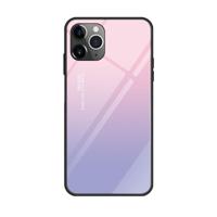 Voor iPhone 11 Pro kleurrijke geschilderde glazen kast (Purple Sky) Voor iPhone 11 Pro kleurrijke geschilderde glazen kast (Purple Sky)
