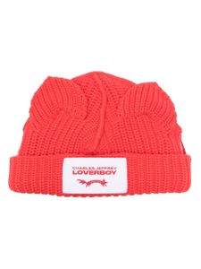 Charles Jeffrey Loverboy bonnet Chunky Ears - Rouge