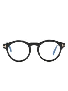 TOM FORD Eyewear lunettes de vue à monture ronde - Noir