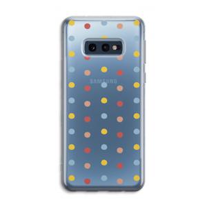 Bollen: Samsung Galaxy S10e Transparant Hoesje