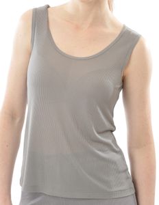 Zijden Rib Dames Hemd Alkena Kleur Antraciet Maat Extra Large