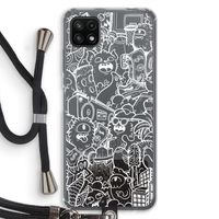Vexx City #2: Samsung Galaxy A22 5G Transparant Hoesje met koord