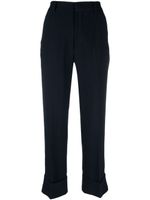 Nº21 pantalon de tailleur à plis marqués - Bleu