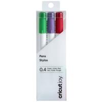 Cricut Joy™ 0,4 mm, 3er Stiftset Rood, Groen, Violet Cricut Joy™ 0,4 mm, 3er Stiftset Rood, Groen, Violet