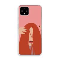Woke up like this: Pixel 4 Transparant Hoesje
