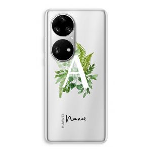 Green Brush: Huawei P50 Pro Transparant Hoesje