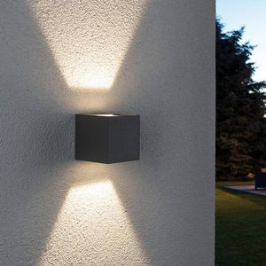 Paulmann Buitenlamp Cybo LED grijs verstelbare bundel