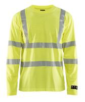 Blåkläder Multinorm T-Shirt lange mouw 34811761 | High-Vis Geel | Maat XL - 7330509725887 Blåkläder Multinorm T-Shirt lange mouw 34811761 | High-Vis Geel | Maat XL - 7330509725887